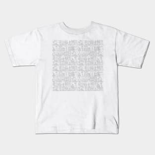 Sketchy Abstract Tarot Print Kids T-Shirt